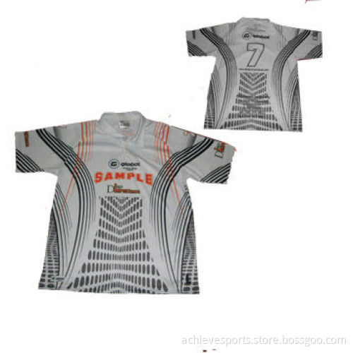 Professional Customized Rugby Shirt, Made of Full Polyester